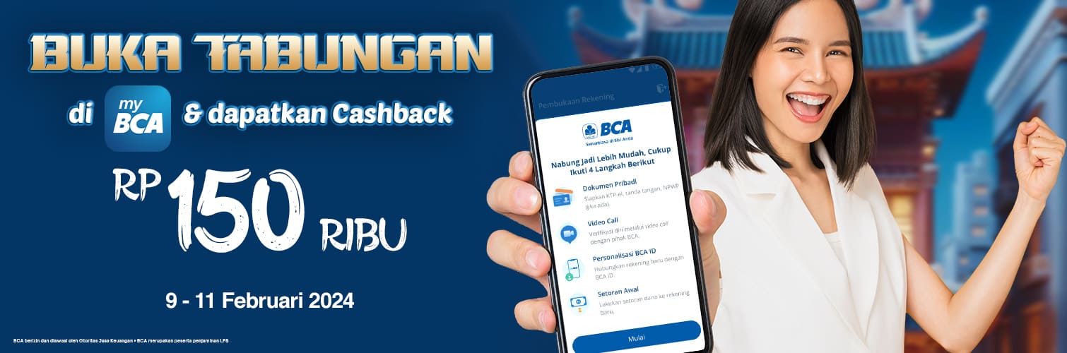 Dapatkan Cashback Rp150 Ribu image